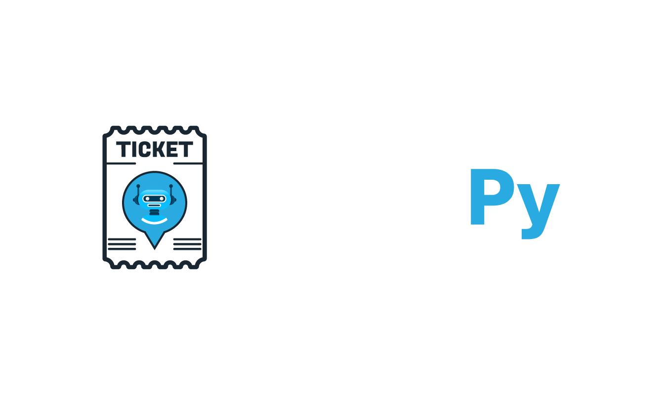 TicketPy Telegram Ticket Bot Logo